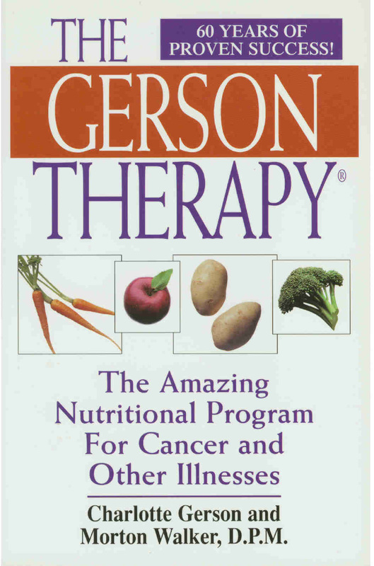 Gerson Therapy Diet Hep C Treatment